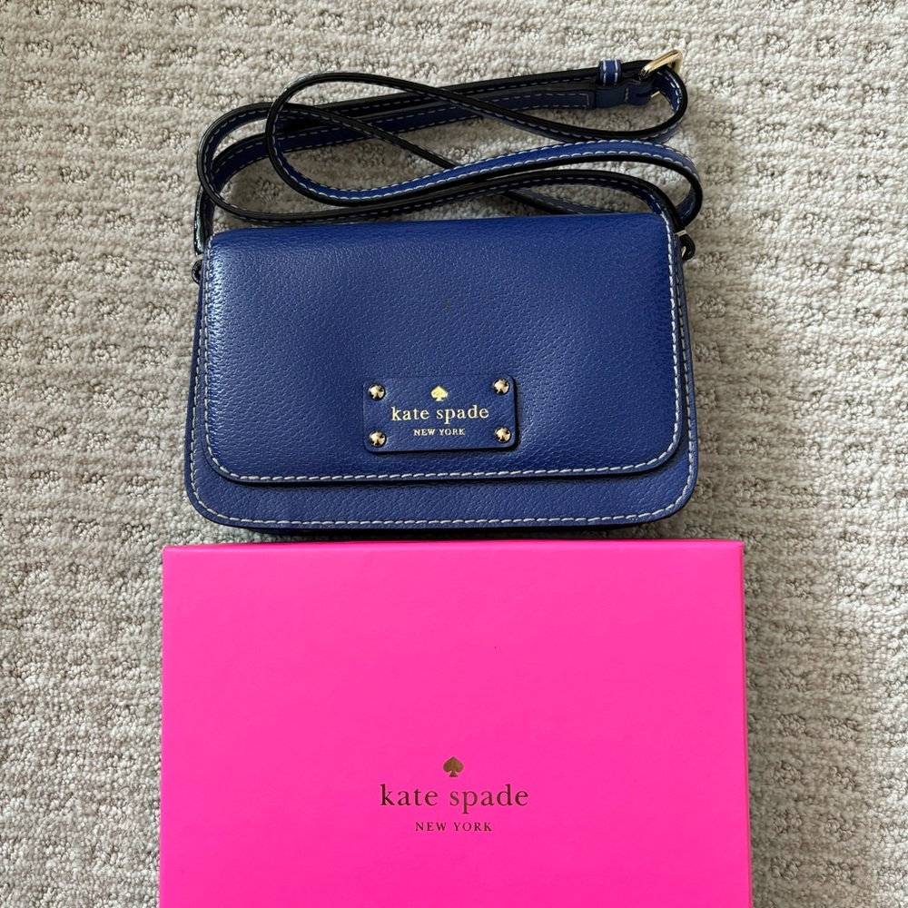 Kate spade contrast stitch crossbody bag